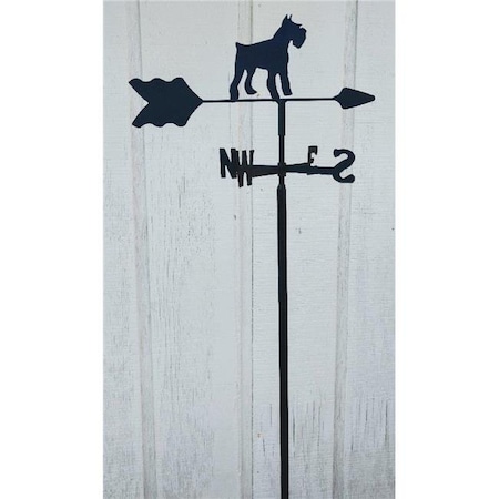 The Lazy Scroll The Lazy Scroll schnauzerin Schnauzer Garden Mount Weathervane schnauzerin